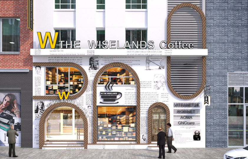 Choáng váng nội thất cafe sách Hạ Hồi đẹp, ấn tượng, thu hút nhất