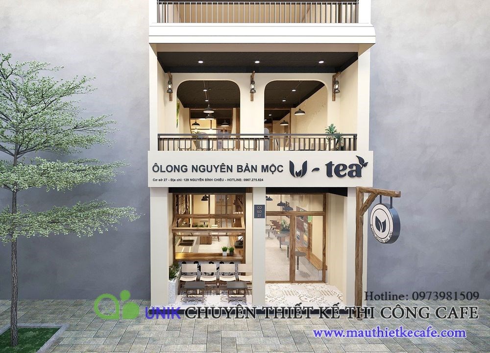 Kinh nghiệm thiết kế quán cafe 2 tầng đẹp hút khách hàng