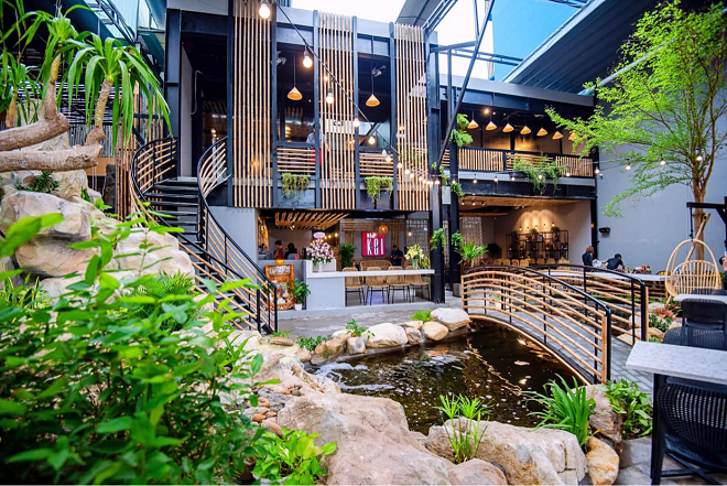 Tiêu chí thiết kế quán cafe cá koi phổ biến hiện nay