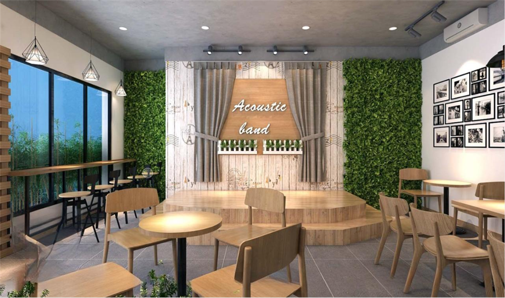 Những mẫu thiết kế quán cafe Acoustic độc đáo và ấn tượng
