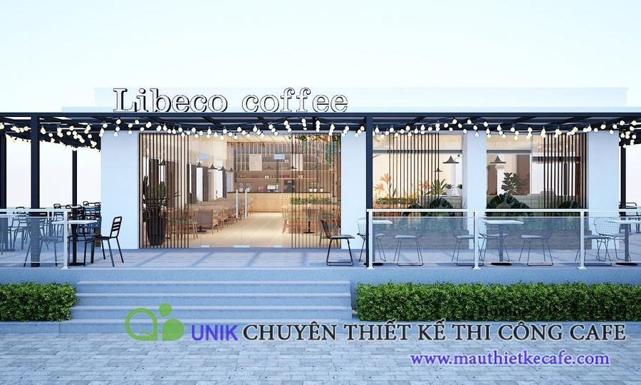 Thư giãn tại quán cafe Lideco hiện đại