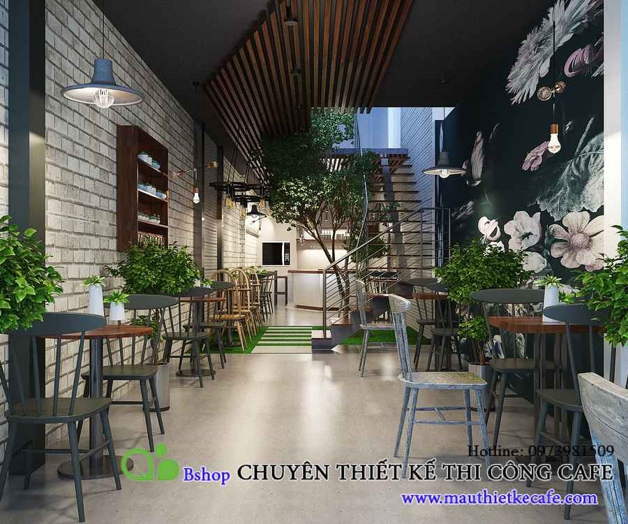 Cải tạo quán cafe 46 Mã Mây