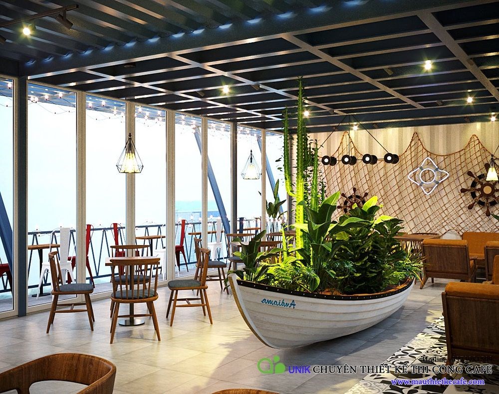 Không gian quán cafe mang phong cách biển ấn tượng nhất ở Vũng Tàu