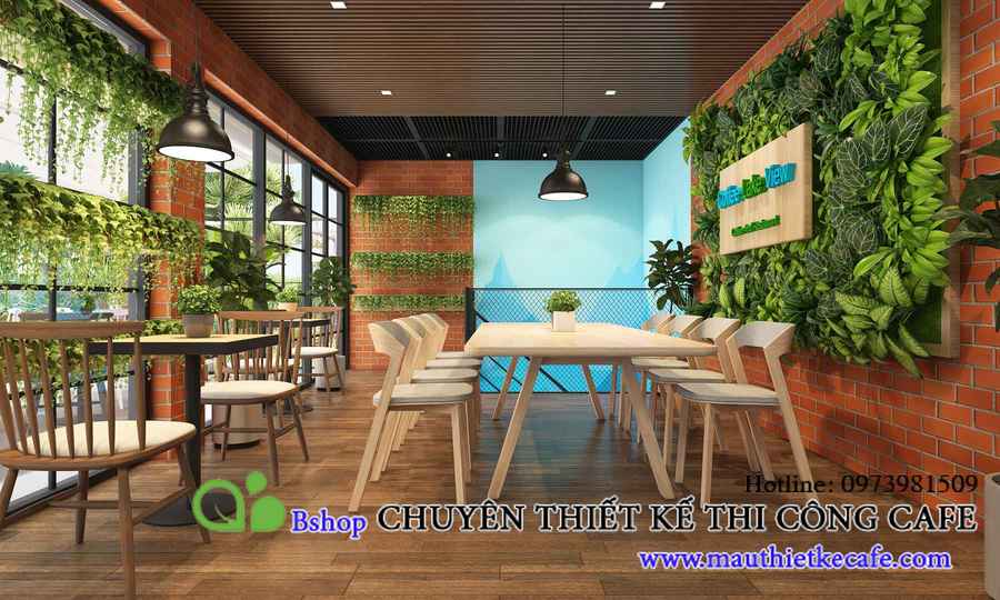 Quán Cafe phong cách Tropical: Nơi hòa quyện với thiên nhiên nhiệt đới