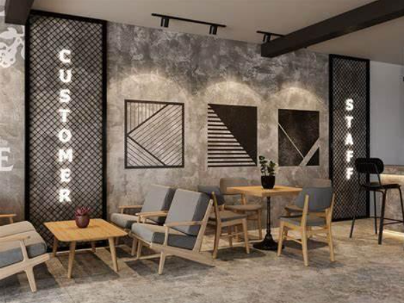 Thiết kế quán cafe tiền chế bằng thép đẹp và hiện đại cho năm 2023