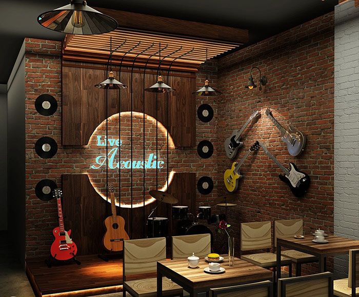 Những mẫu thiết kế quán cafe Acoustic độc đáo và ấn tượng