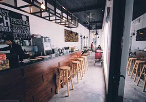 Thiết kế cafe đẹp – Toast’n Tea