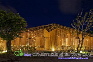 Ý tưởng thiết kế quán cafe sân vườn ấn tượng