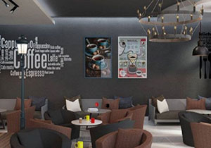 Trang trí quán cafe phong cách hiện đại, năng động
