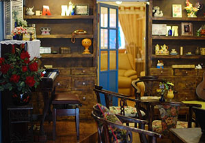 Cách trang trí cafe kiến trúc BOHEMIAN