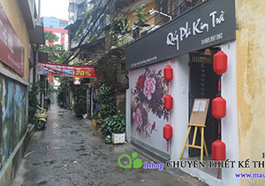 Thiết kế thi công Trà đạo số 102 ngõ 5  Huỳnh Thúc Kháng