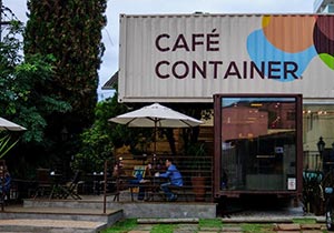 CÁC KIỂU THIẾT KẾ QUÁN CAFE CONTAINER THỜI THƯỢNG