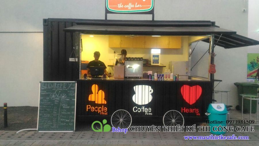 cafe container 1 tầng