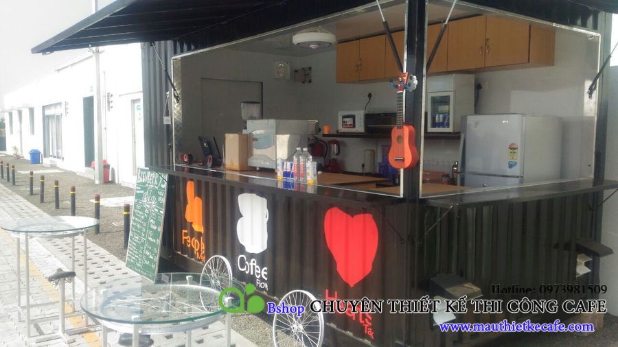 cafe container 1 tầng