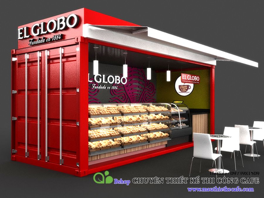 Quán cafe container tiết kiệm chi phí thiết kế quán cafe container tiết kiệm chi phí