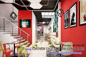 Thiết kế quán cafe Vinh Hưng