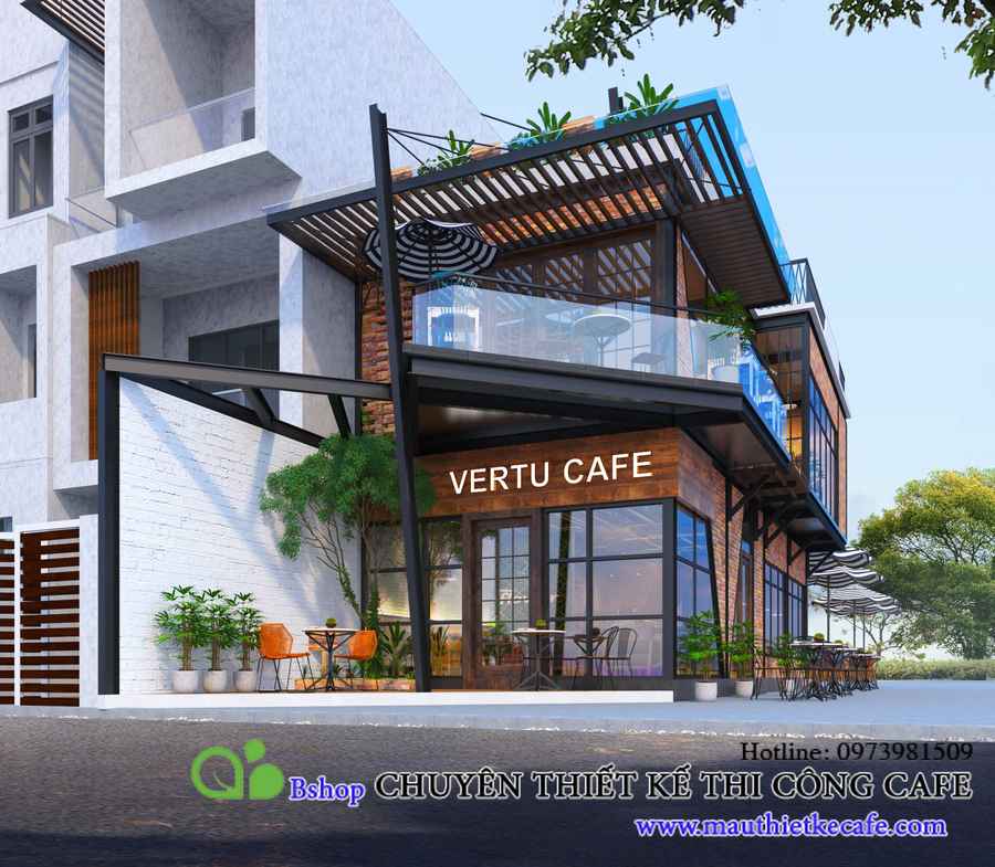 Cafe cổ linh Long Biên