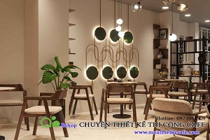 Thiết kế quán cafe Đinh Tiên Hoàng phong cách Tây