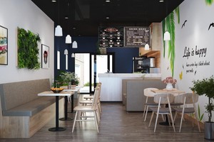 Quán trà sữa Vân Hoà Thường Tín thu hút giới trẻ