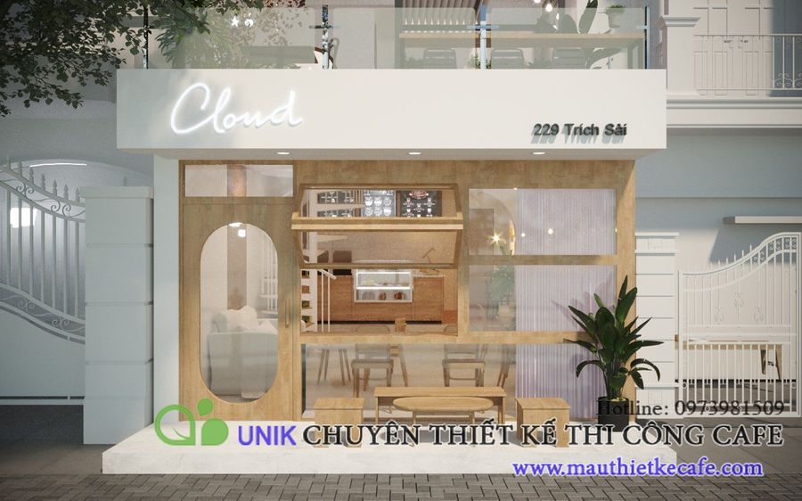 Quán cafe Trích Sài mang phong cách Hàn Quốc trẻ trung